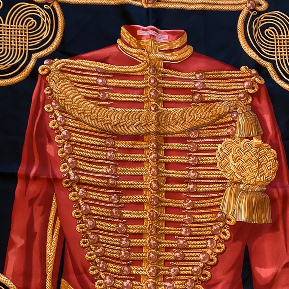 Hermès “Brandebourgs” scarf - Picture 2 of 9